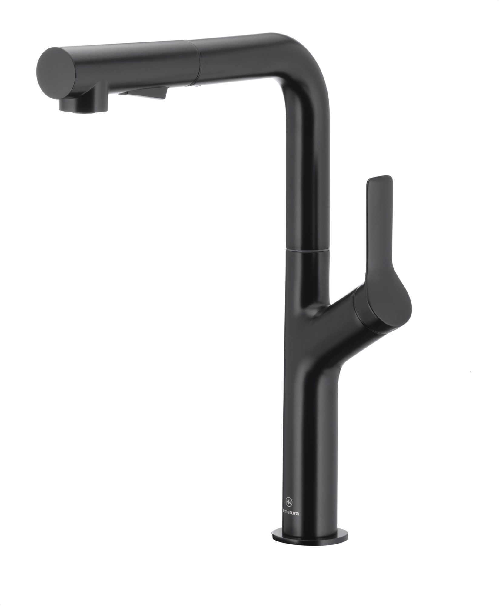 DUERO DESIGN kuh. baterija za sudoperu, izliv na izvlacenje crna KFA * 6623-220-81 2