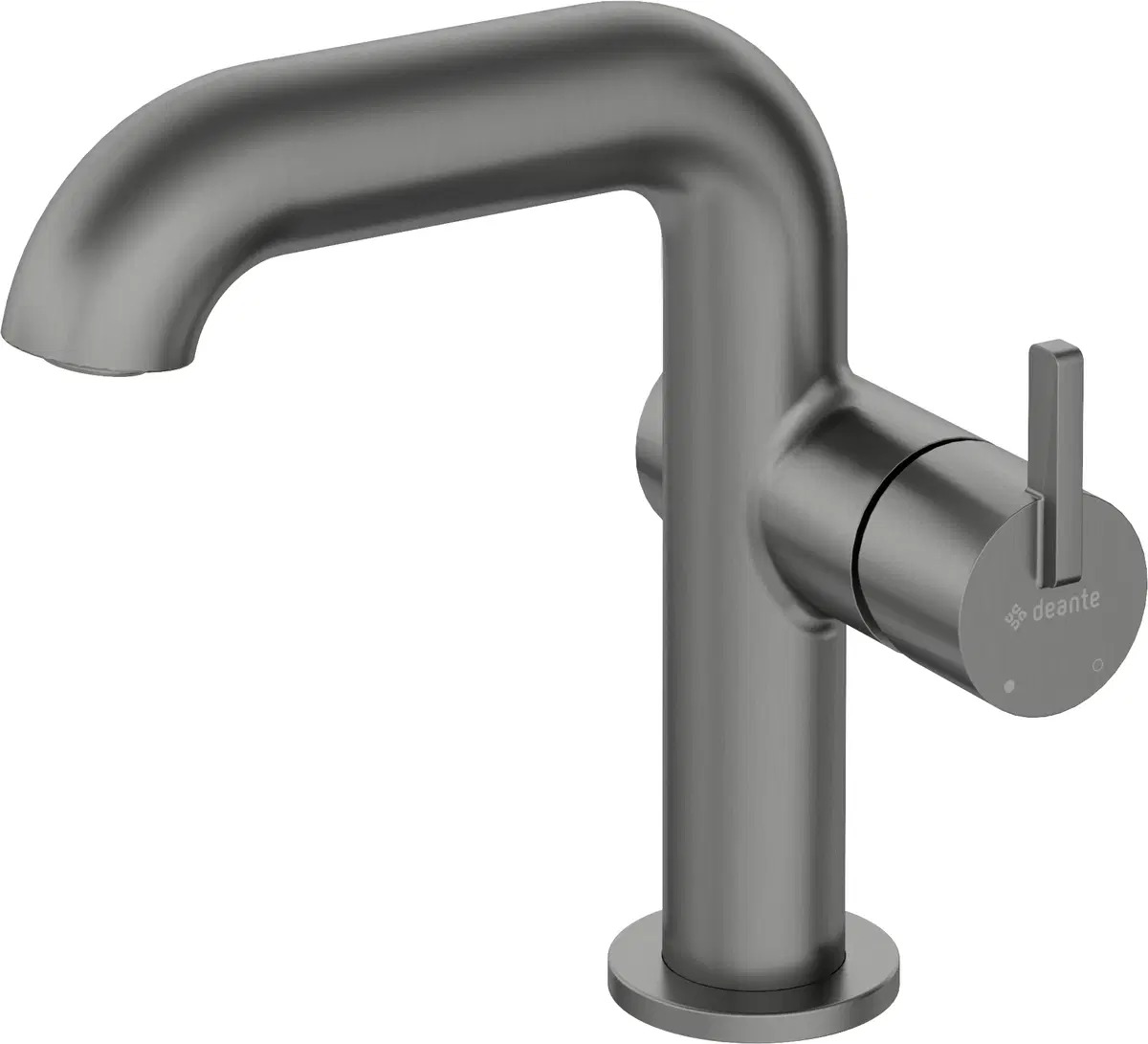 SILIA jed. bat za lavabo 2 cevi KL P lula titanijum, DEANTE *BQS_D24M 2