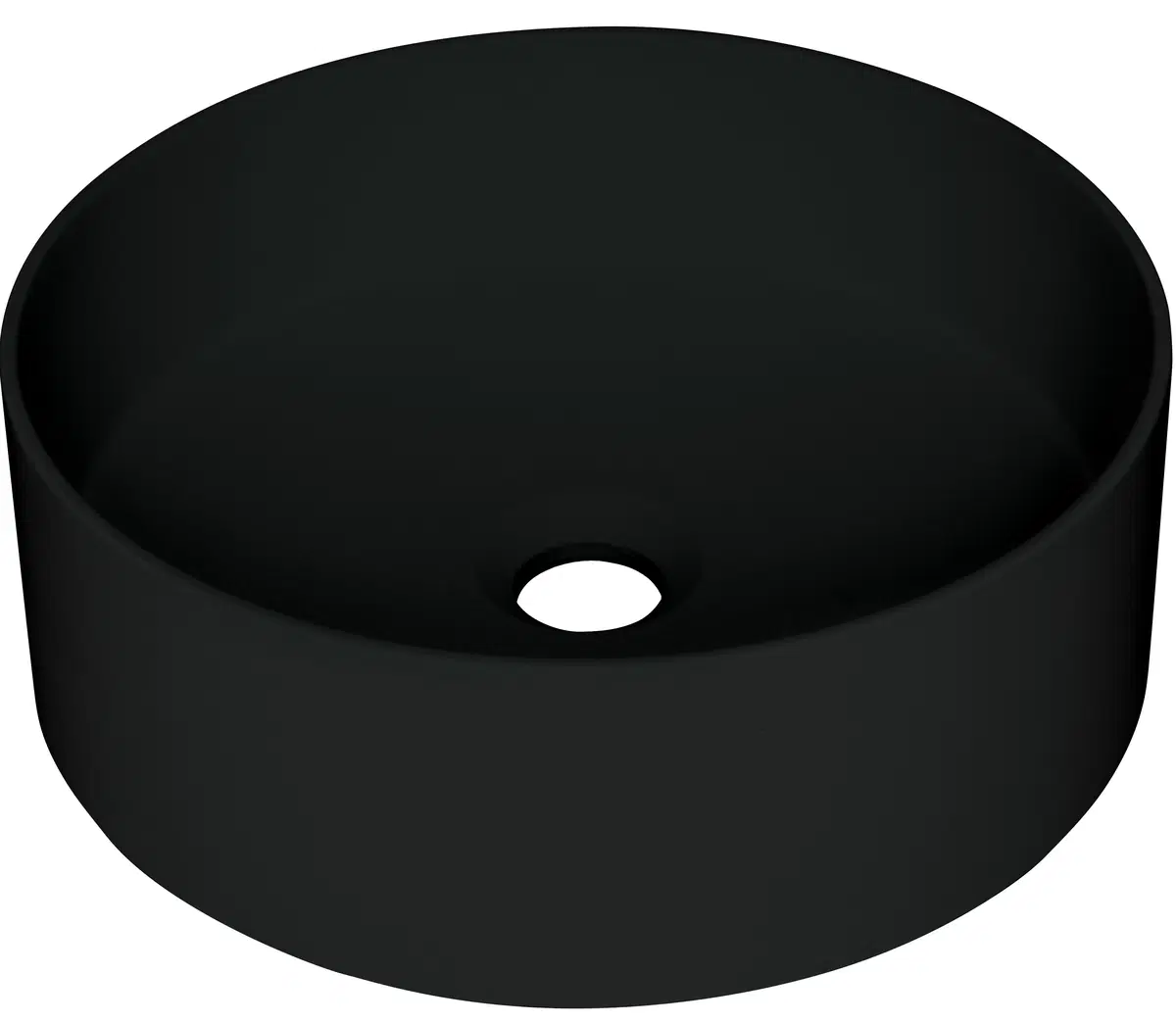 SILIA lavabo FI-360 granit crni H-120 DEANTE *CQS_NU4S 2