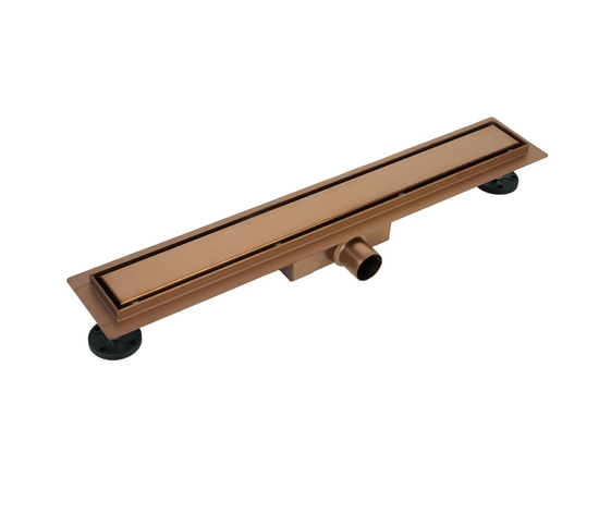 Linijska resetka DUPLEX 600mm Copper Virgin/Tile NEXT 2