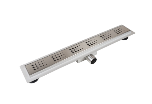 Balneo Linijska resetka DECOR 600mm INOX Drops 2