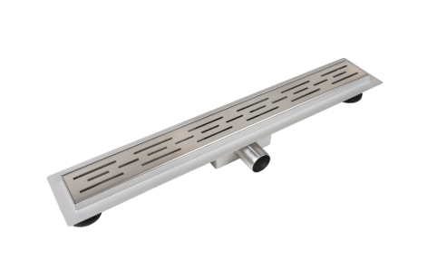 Balneo Linijska resetka DECOR 600mm INOX Stripes 2