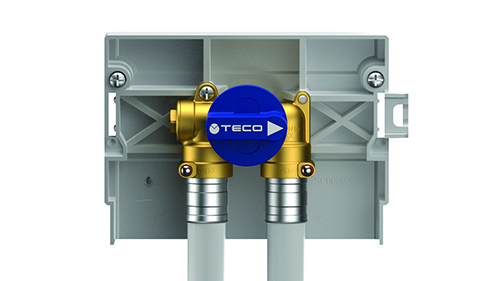 TECO ugradna kutija za H vodu sa ventilima DN15 FASTEC 2