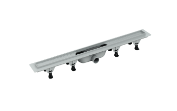 Linijska resetka PVC+INOX suva L655 drops *SZE2651 2