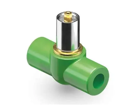 TECO PPR ventil 1" zeleni     2