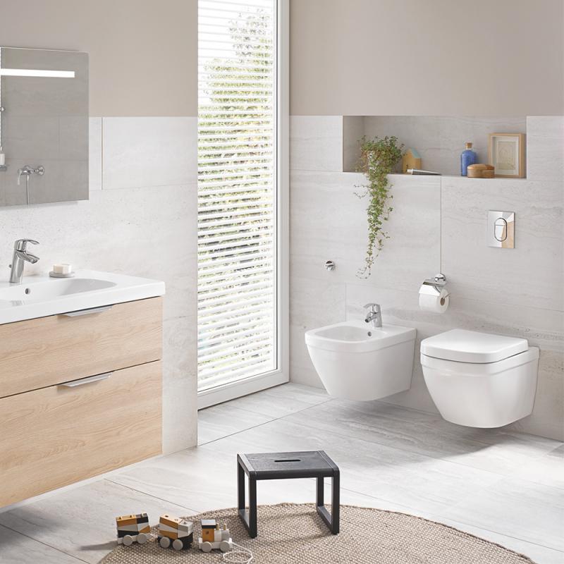 WC solja EURO CERAMIC - konzolna,Rimfree *39538000 4