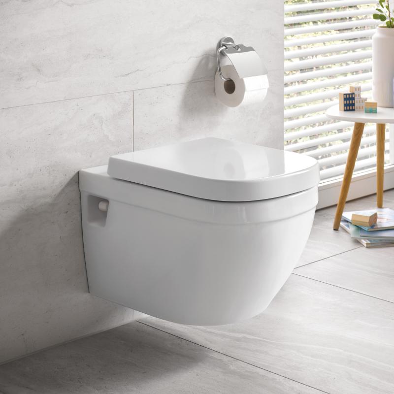 WC solja EURO CERAMIC - konzolna,Rimfree *39538000 3