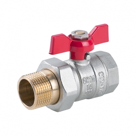 VENTIL KUGLA HOL.LEPTIR MZ 1/2" *PHA-005 2