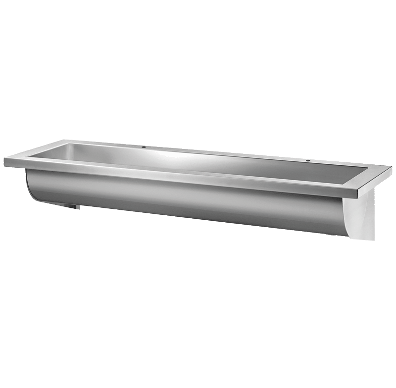INOX lavabo CANAL 1200 mm Senda Delabie *121250 2