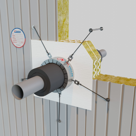 PP obujmica 200mm AF SYSTEMS *G10I 3